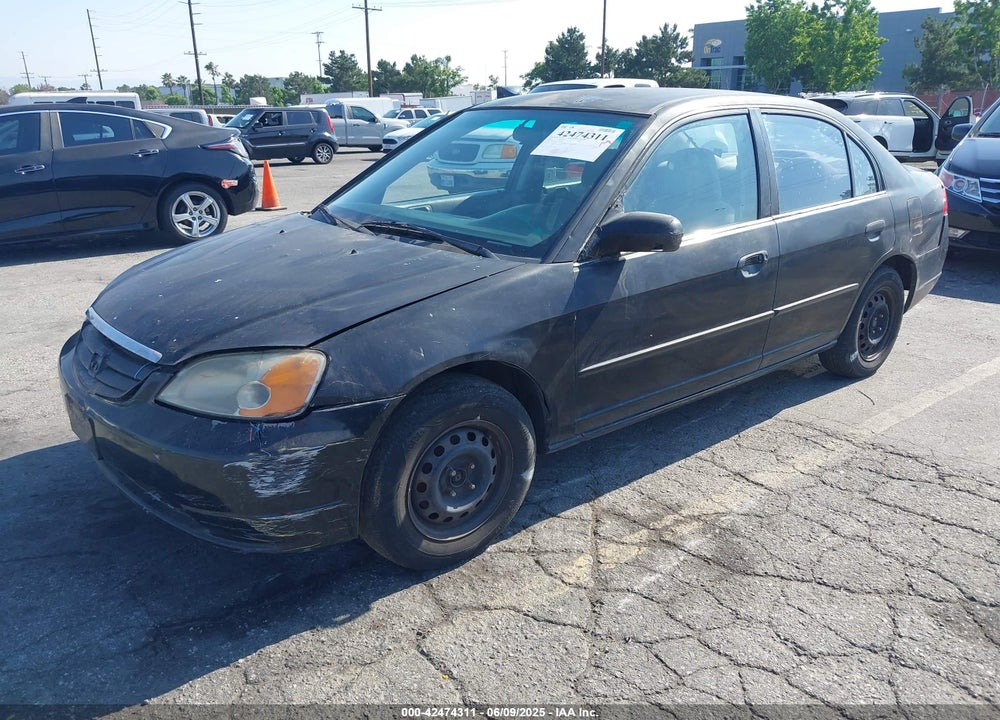 2001 HONDA CIVIC LX VIN: JHMES16531S008882