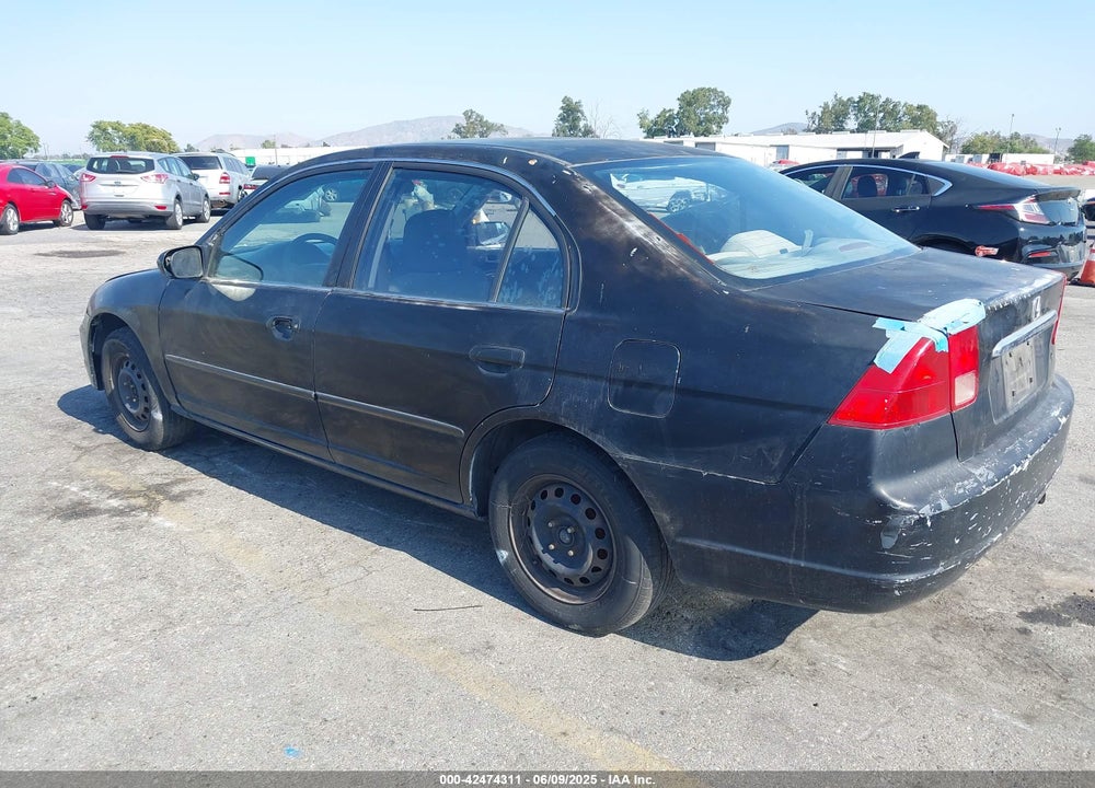 2001 HONDA CIVIC LX VIN: JHMES16531S008882
