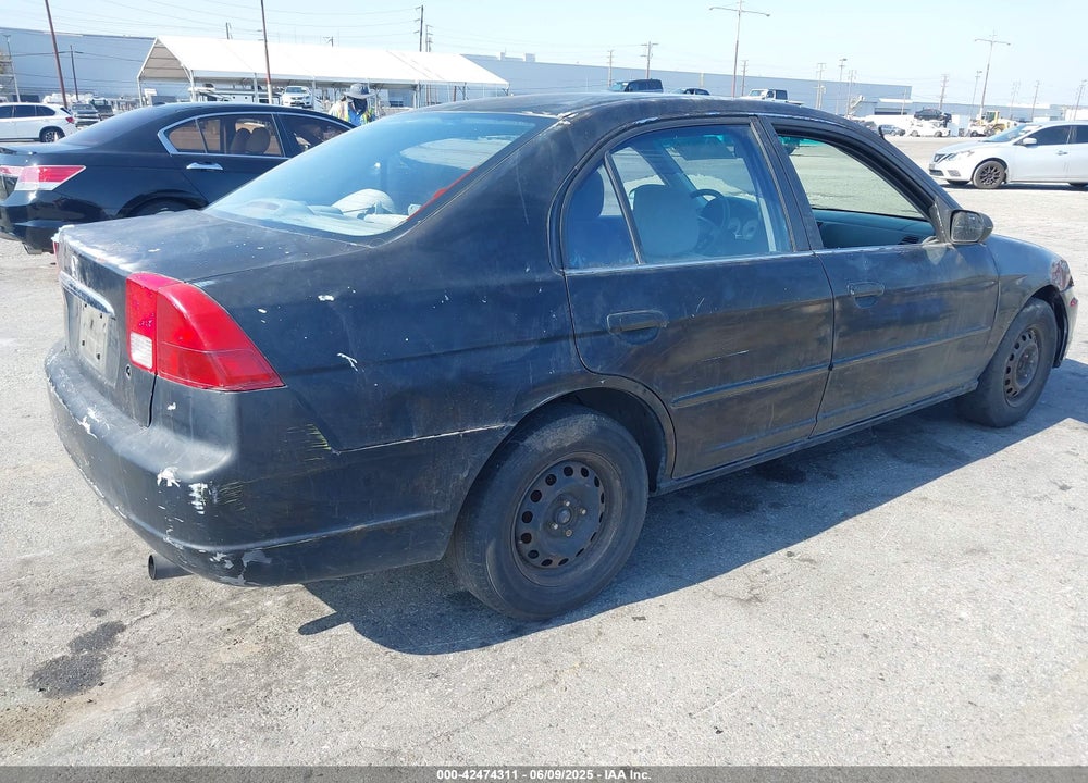 2001 HONDA CIVIC LX VIN: JHMES16531S008882