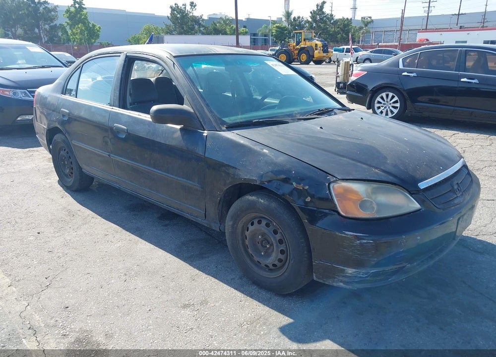 2001 HONDA CIVIC LX VIN: JHMES16531S008882