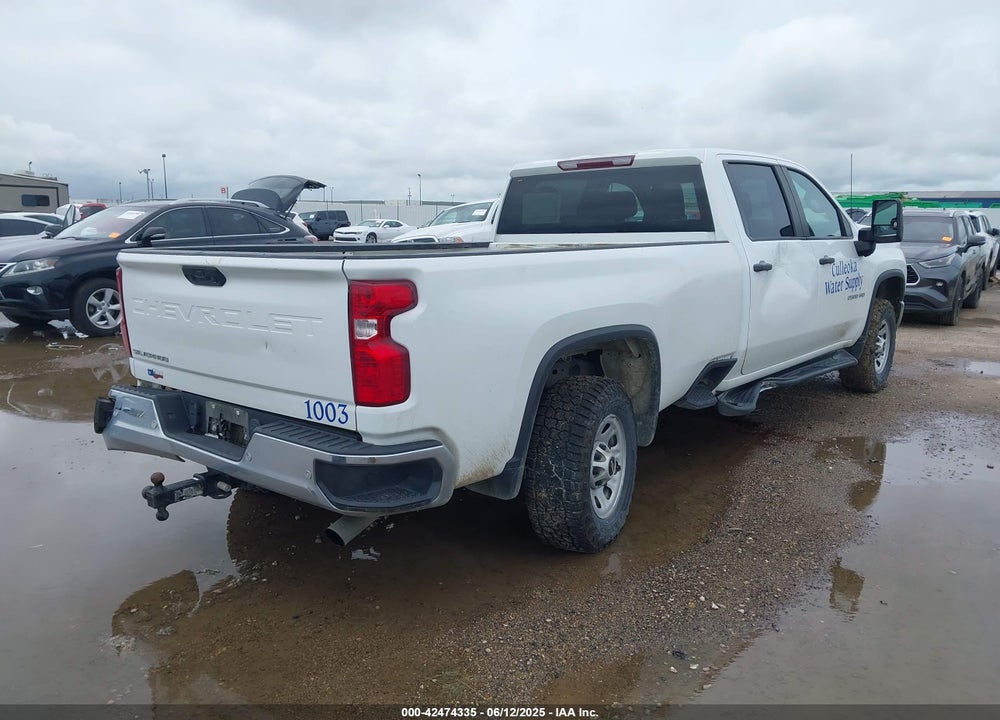 2022 CHEVROLET SILVERADO 2500HD 4WD LONG BED WT VIN: 1GC4YLE76NF273398