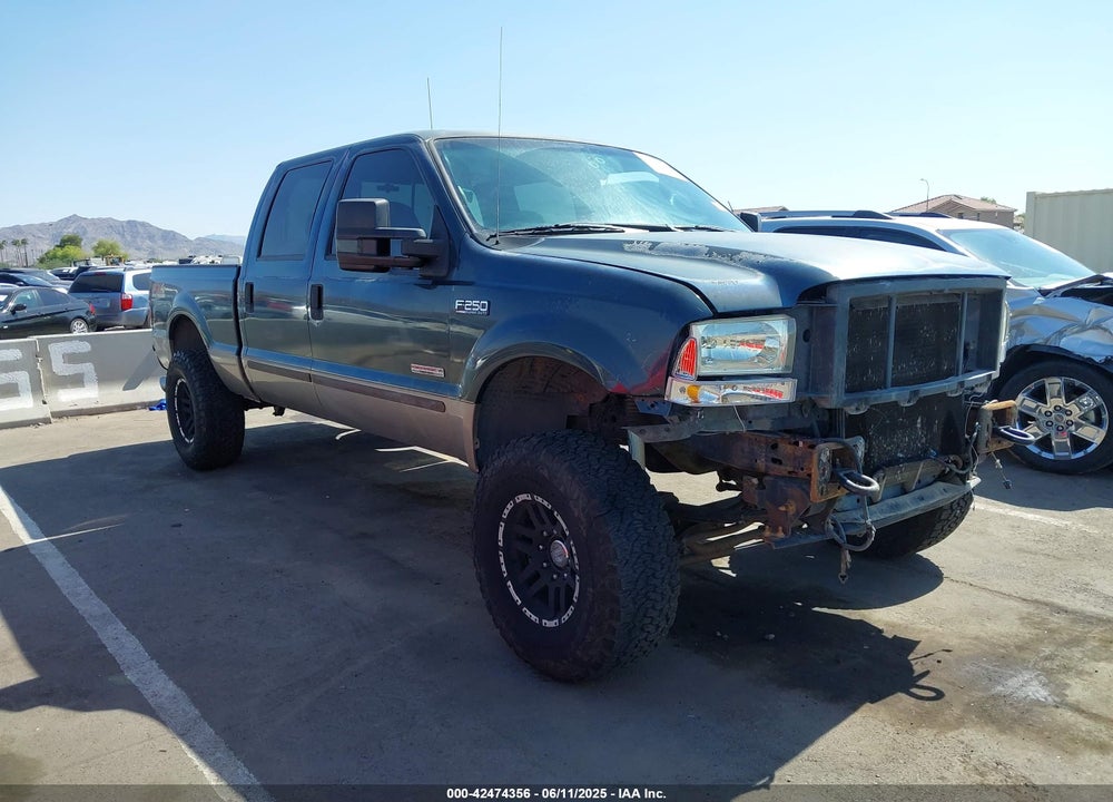 2004 FORD F-250 LARIAT/XL/XLT VIN: 1FTNW21P04EC34854