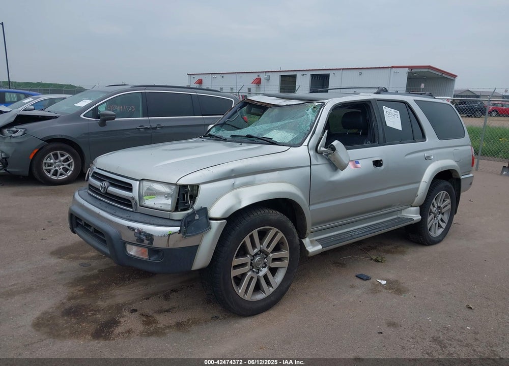 2000 TOYOTA 4RUNNER SR5 V6 VIN: JT3GN86R1Y0177452