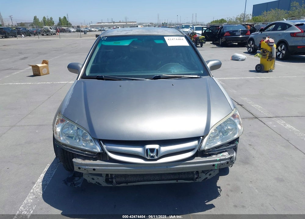 2005 HONDA CIVIC LX VIN: JHMES16565S000247