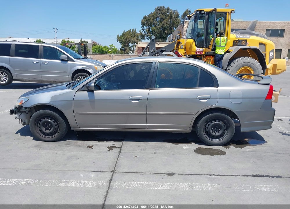 2005 HONDA CIVIC LX VIN: JHMES16565S000247