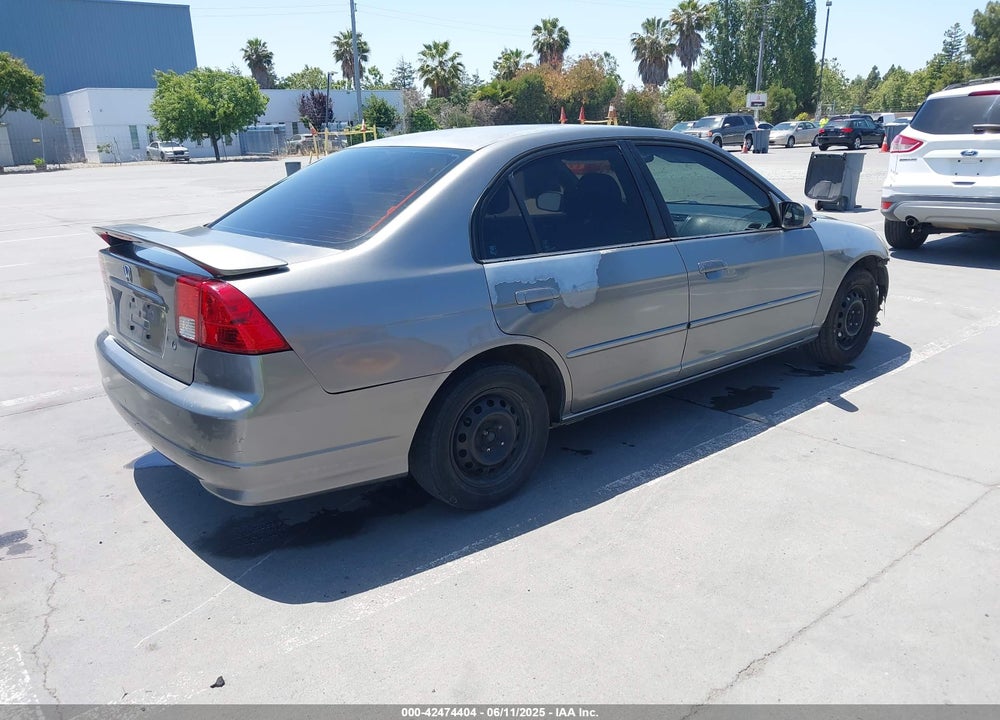 2005 HONDA CIVIC LX VIN: JHMES16565S000247