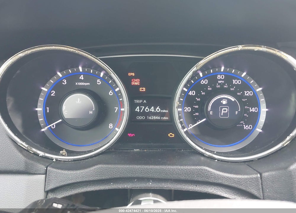 2011 HYUNDAI SONATA GLS VIN: 5NPEB4AC7BH201187