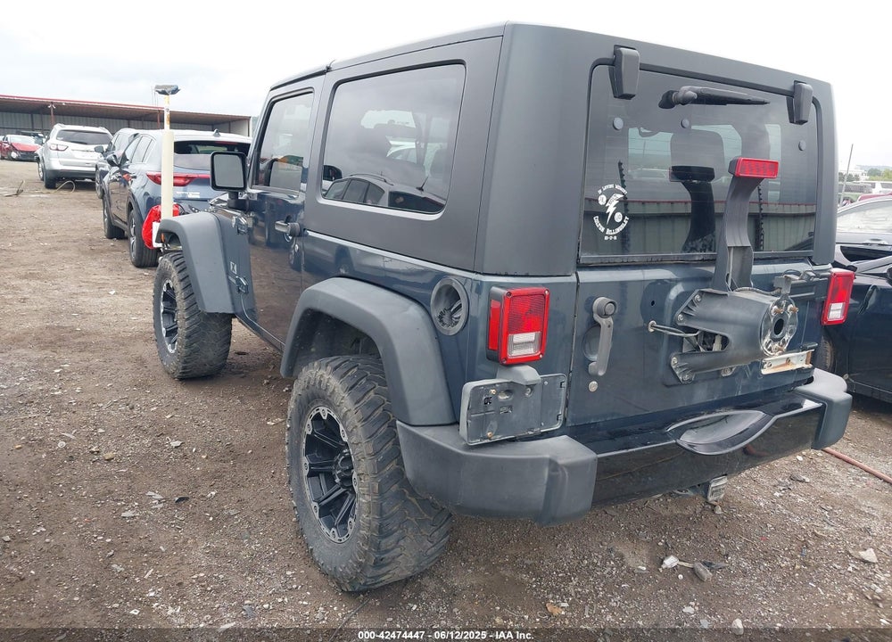 2007 JEEP WRANGLER X VIN: 1J4FA24187L165805