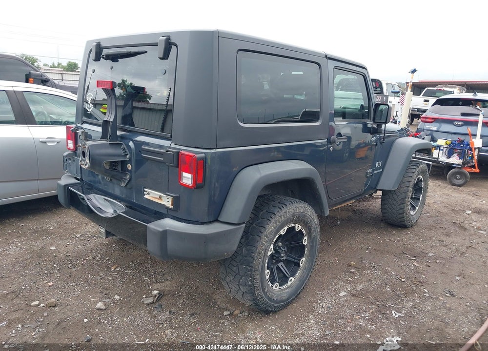 2007 JEEP WRANGLER X VIN: 1J4FA24187L165805