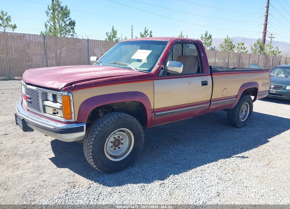 1989 GMC SIERRA K2500 VIN: 1GTGK24K2KE504832
