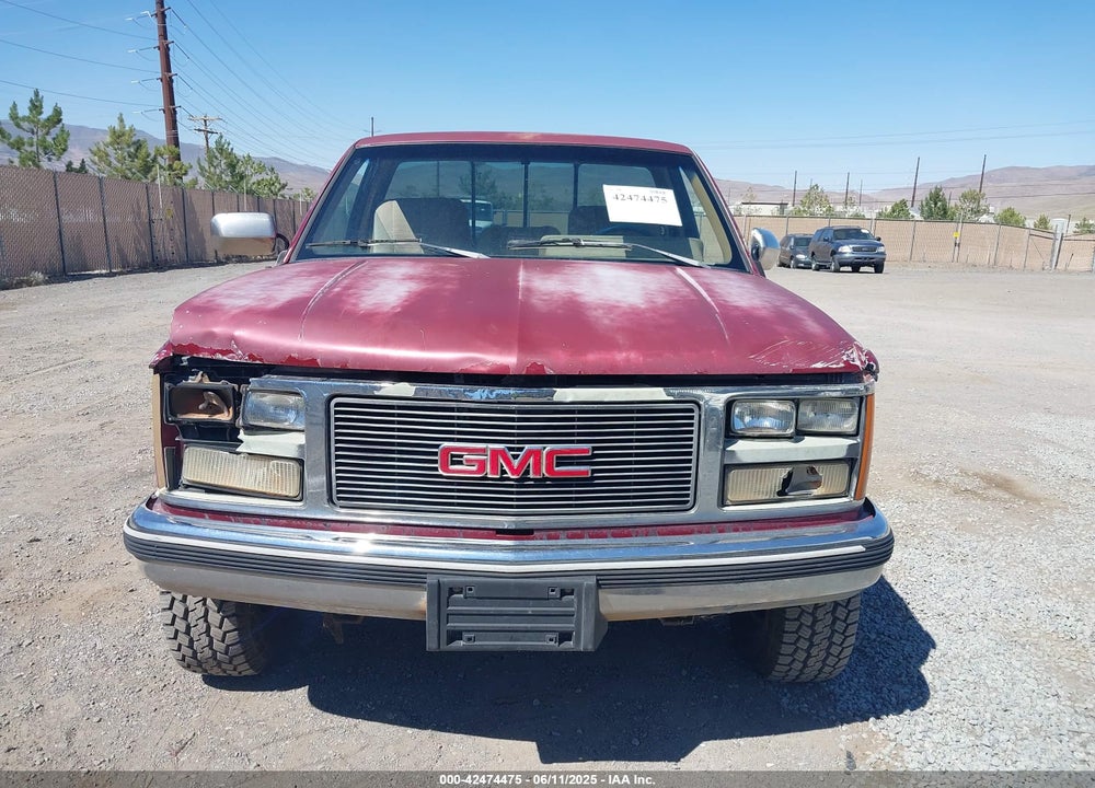 1989 GMC SIERRA K2500 VIN: 1GTGK24K2KE504832
