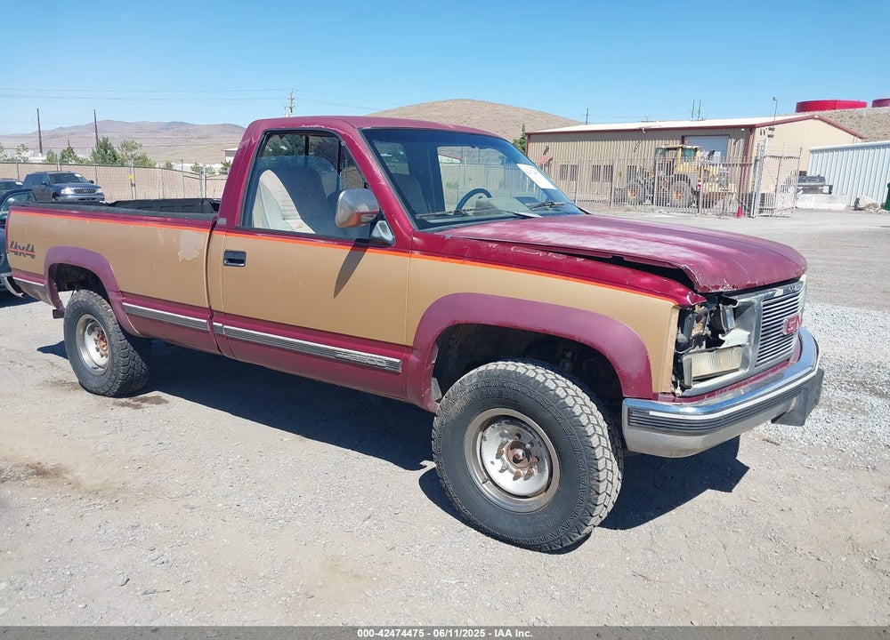 1989 GMC SIERRA K2500 VIN: 1GTGK24K2KE504832