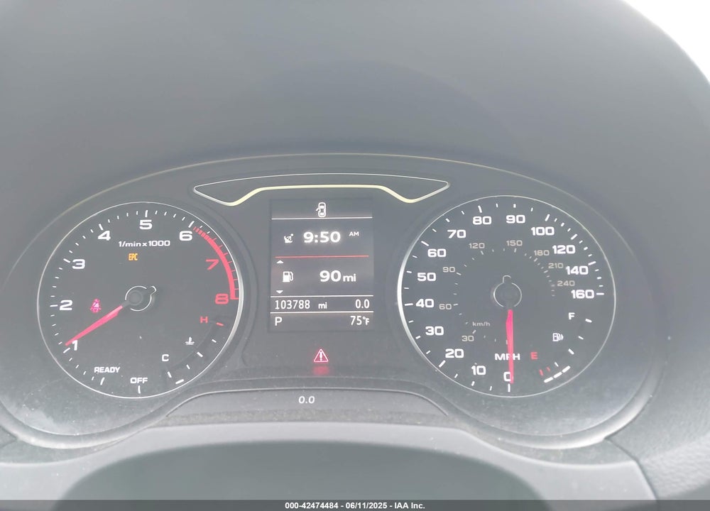2016 AUDI A3 2.0T PREMIUM VIN: WAUB8GFF1G1006641