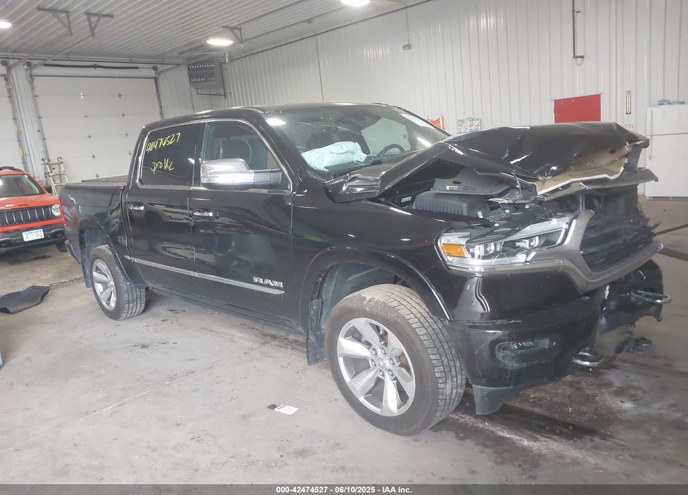 2019 RAM 1500 LIMITED 4X4 5'7 BOX VIN: 1C6SRFHT4KN752006
