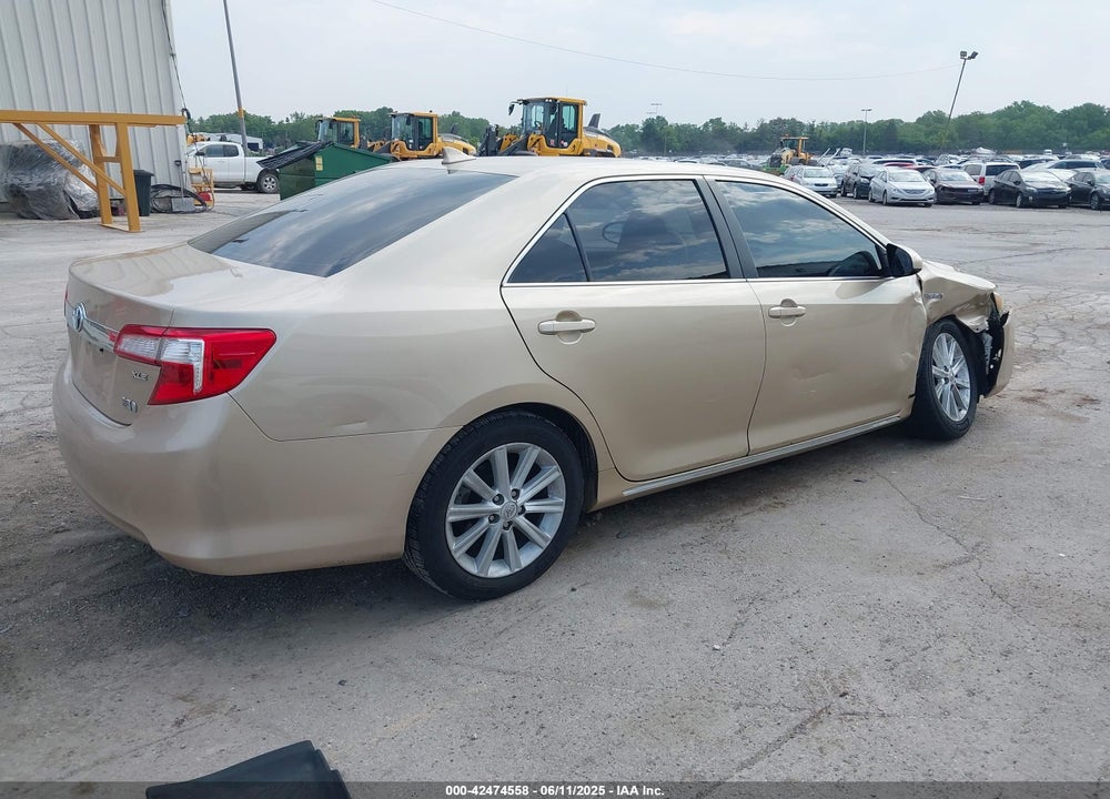 2012 TOYOTA CAMRY HYBRID VIN: 4T1BD1FK8CU002891