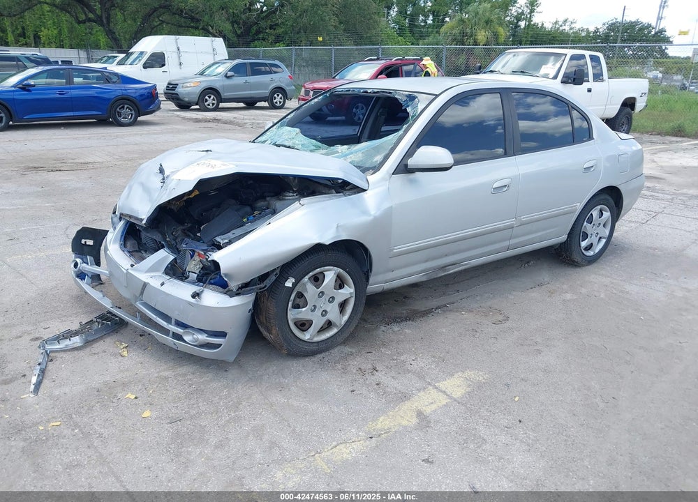 2006 HYUNDAI ELANTRA GLS/LIMITED VIN: KMHDN46D86U350929