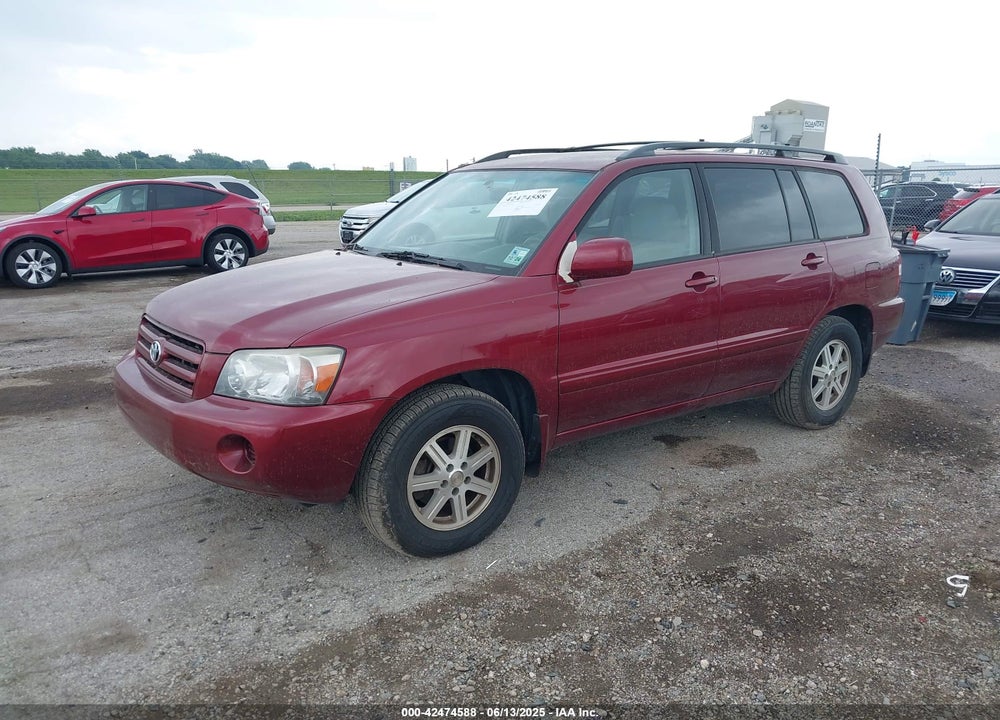 2005 TOYOTA HIGHLANDER LIMITED VIN: JTEDP21A650065499