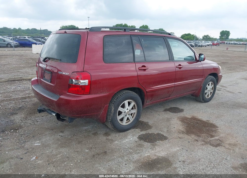 2005 TOYOTA HIGHLANDER LIMITED VIN: JTEDP21A650065499