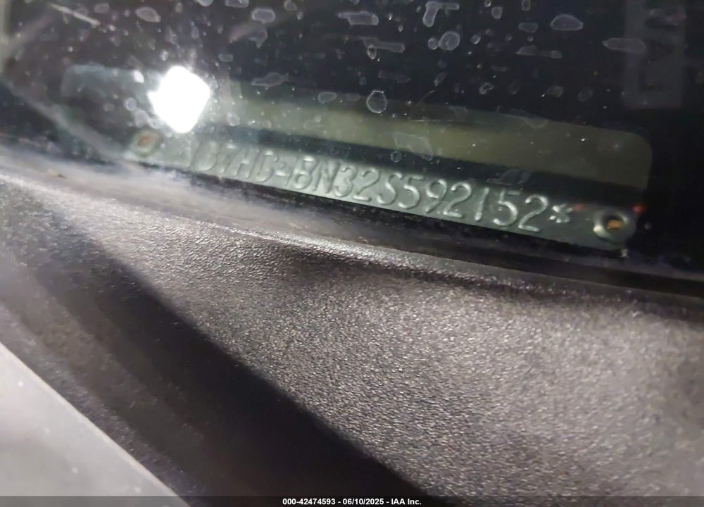 2002 DODGE DAKOTA SLT VIN: 1B7HG48N32S592152