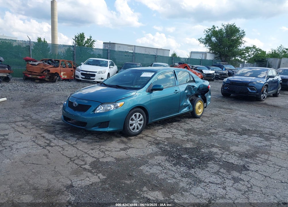 2010 TOYOTA COROLLA VIN: JTDBU4EE9A9105402