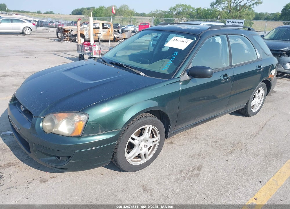 2004 SUBARU IMPREZA 2.5TS VIN: JF1GG65504G816226