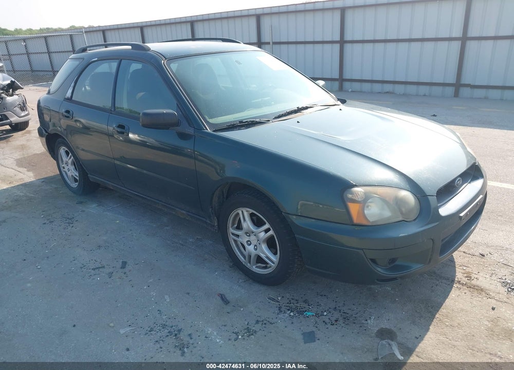 2004 SUBARU IMPREZA 2.5TS VIN: JF1GG65504G816226