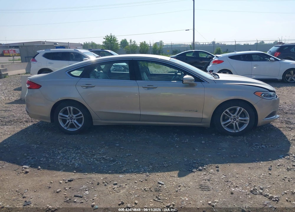 2018 FORD FUSION HYBRID VIN: 3FA6P0LU0JR234957