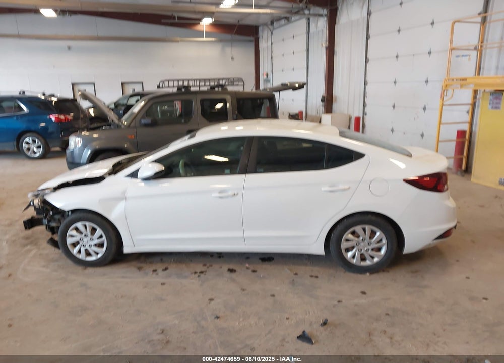 2019 HYUNDAI ELANTRA VIN: 5NPD74LF0KH435661