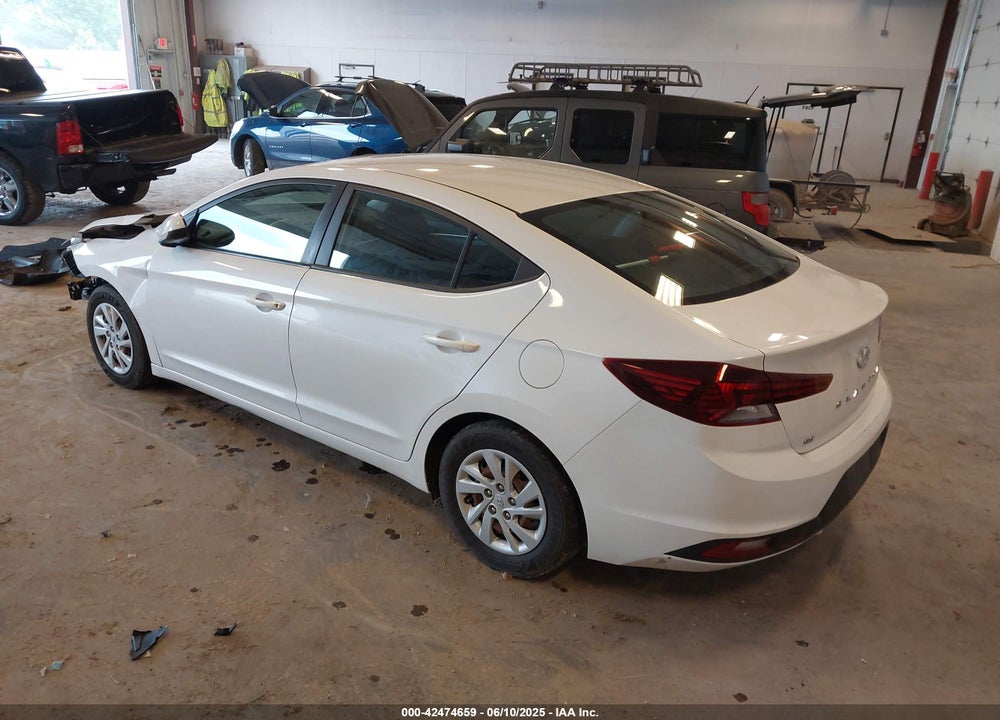 2019 HYUNDAI ELANTRA VIN: 5NPD74LF0KH435661
