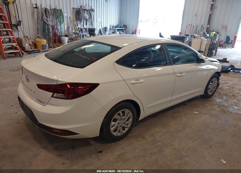 2019 HYUNDAI ELANTRA VIN: 5NPD74LF0KH435661