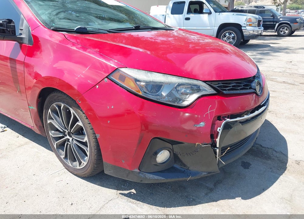 2016 TOYOTA COROLLA VIN: 5YFBURHEXGP563669