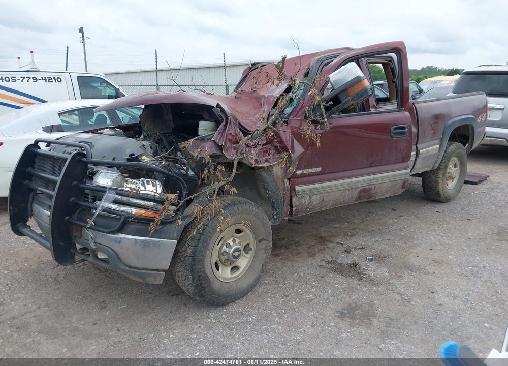 1999 CHEVROLET SILVERADO 2500 LS VIN: 1GCGK29U6XE221237