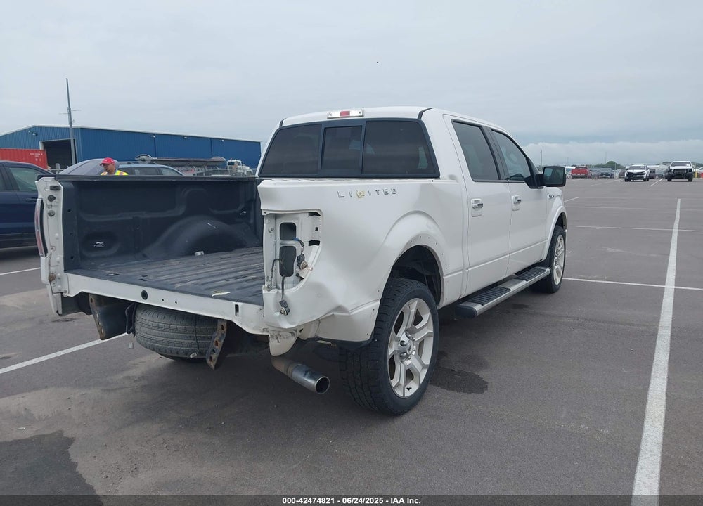 2011 FORD F-150 LARIAT LIMITED VIN: 1FTFW1E61BFA47338