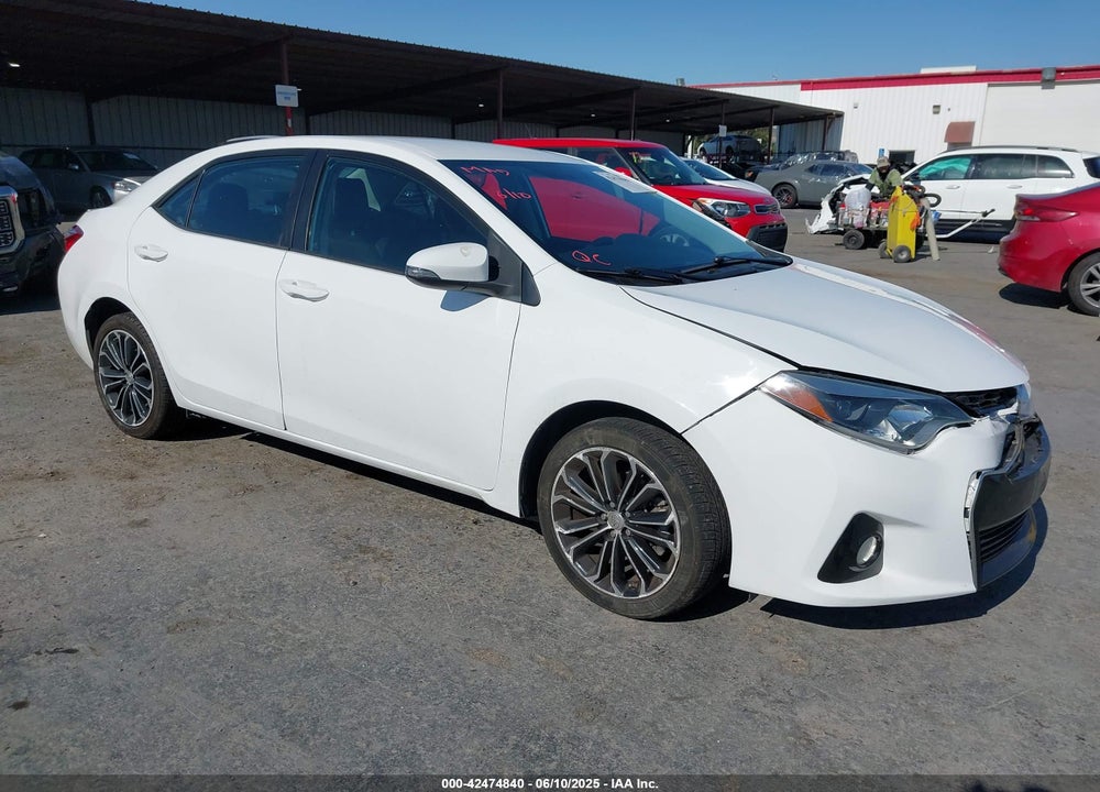 2015 TOYOTA COROLLA S PLUS VIN: 5YFBURHE7FP347275