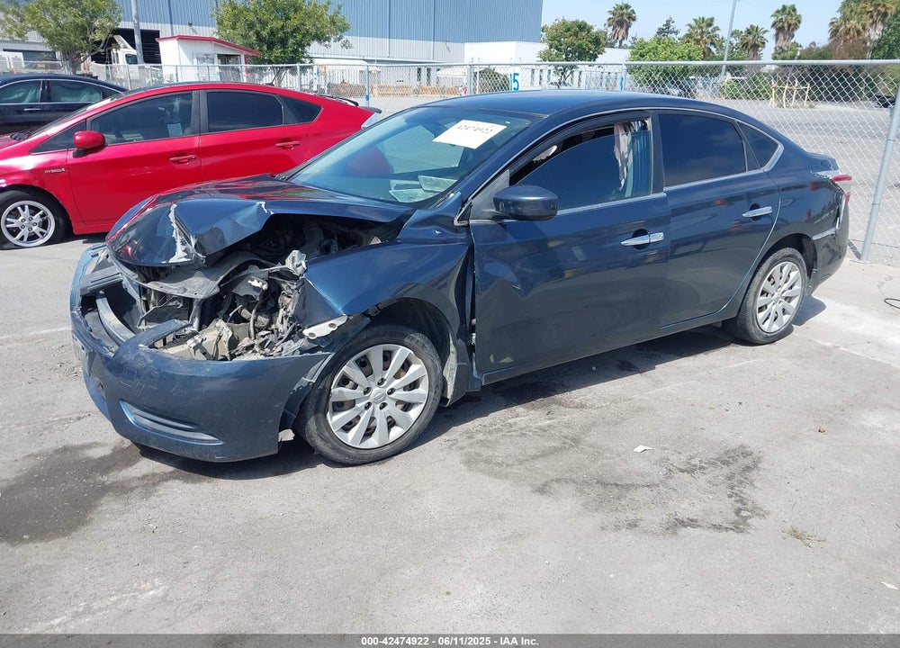 2015 NISSAN SENTRA VIN: 3N1AB7AP8FL678349