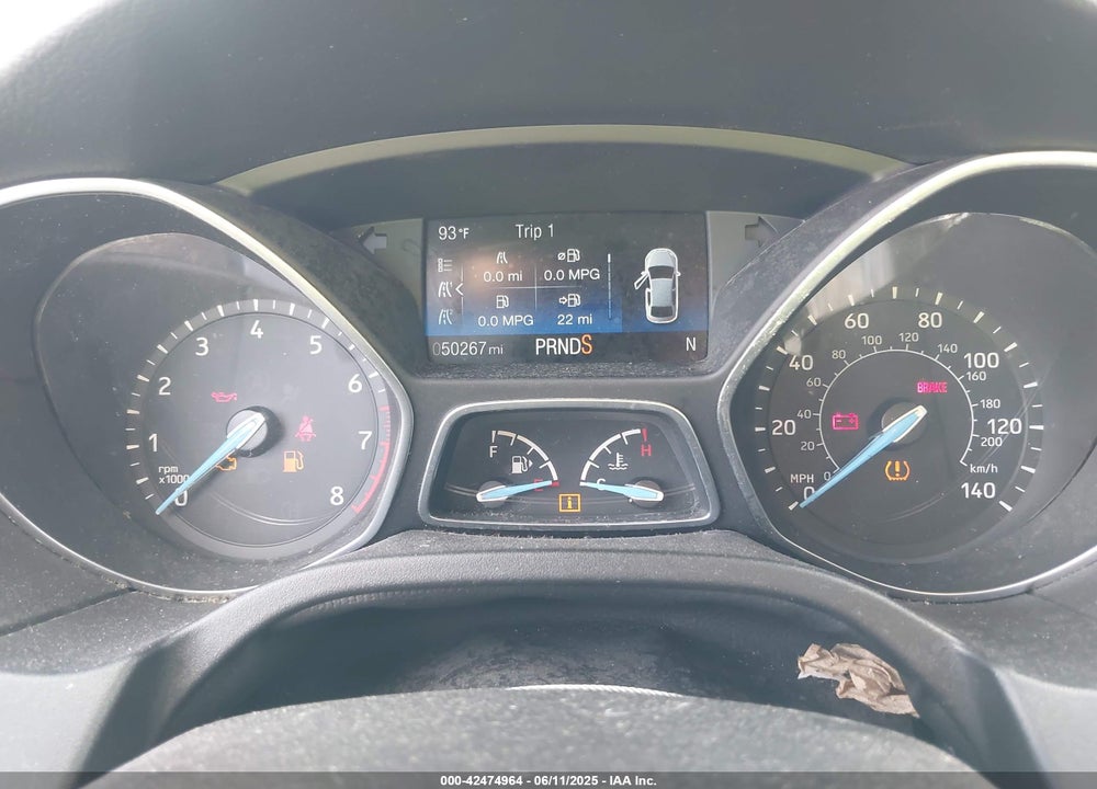 2018 FORD FOCUS SE VIN: 1FADP3FE8JL235284
