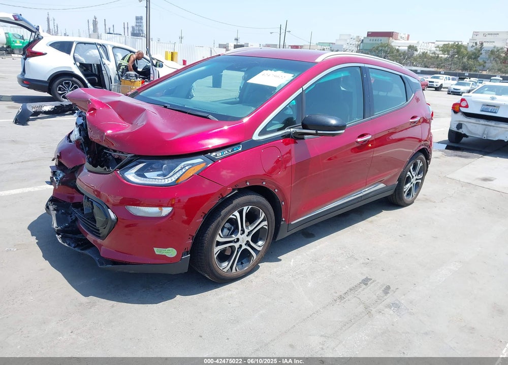 2018 CHEVROLET BOLT EV PREMIER VIN: 1G1FX6S01J4125680