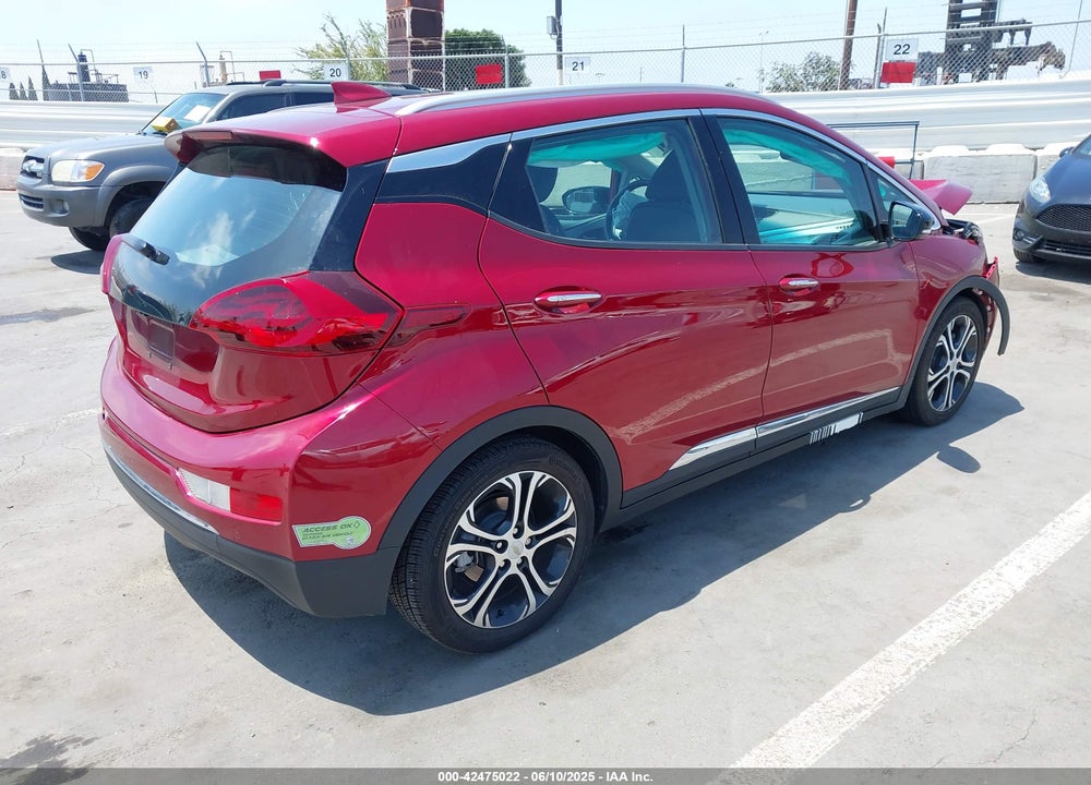 2018 CHEVROLET BOLT EV PREMIER VIN: 1G1FX6S01J4125680