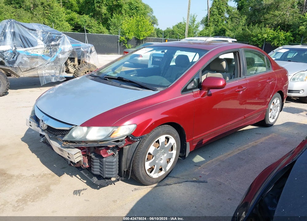 2010 HONDA CIVIC VIN: 19XFA1E56AE026032
