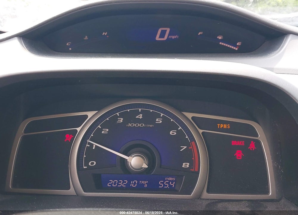 2010 HONDA CIVIC VIN: 19XFA1E56AE026032