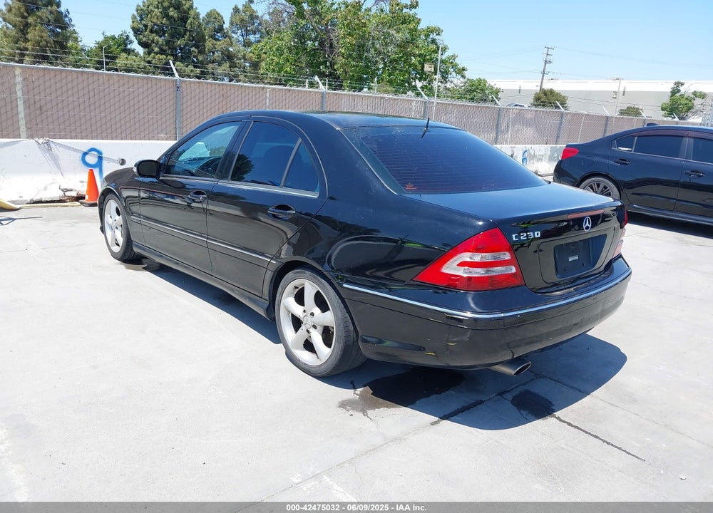 2006 MERCEDES-BENZ C 230 VIN: WDBRF52HX6A897125