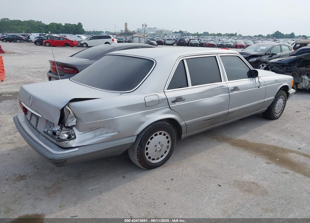 1986 MERCEDES-BENZ 420 SEL VIN: WDBCA35D6GA252698
