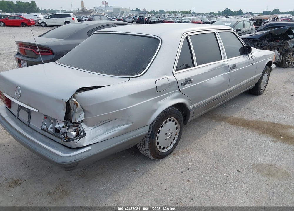 1986 MERCEDES-BENZ 420 SEL VIN: WDBCA35D6GA252698