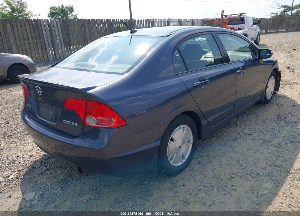 2008 HONDA CIVIC HYBRID VIN: JHMFA36248S008019