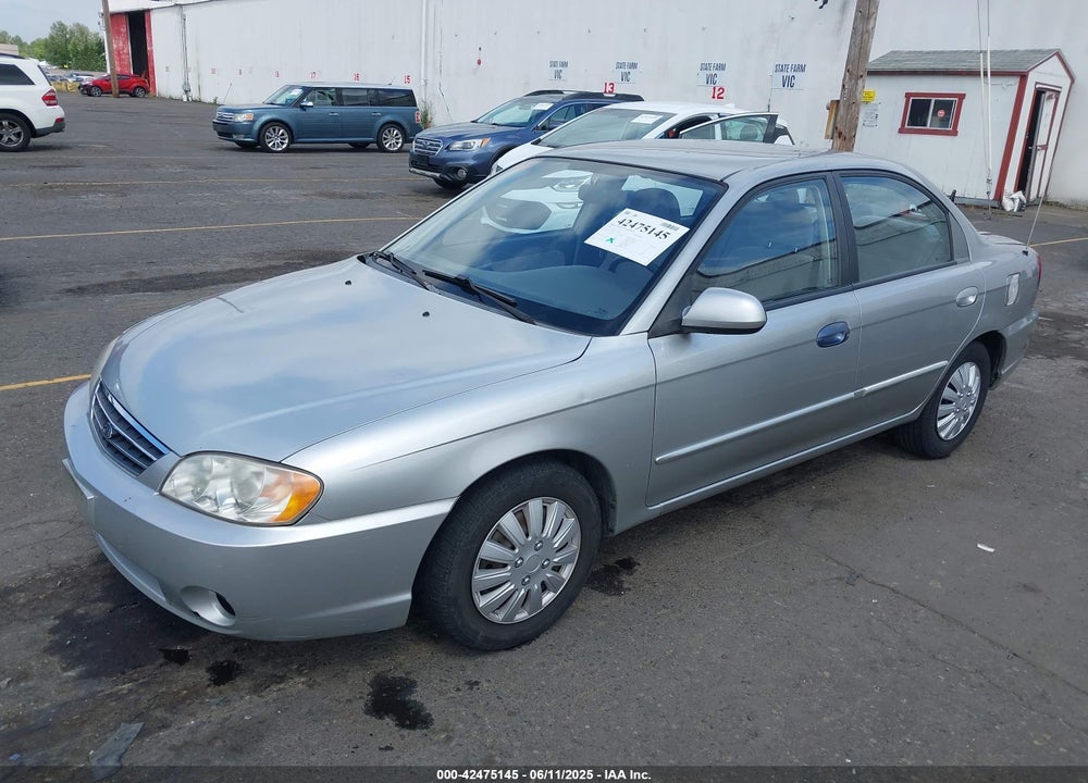 2003 KIA SPECTRA LS VIN: KNAFB121435216518