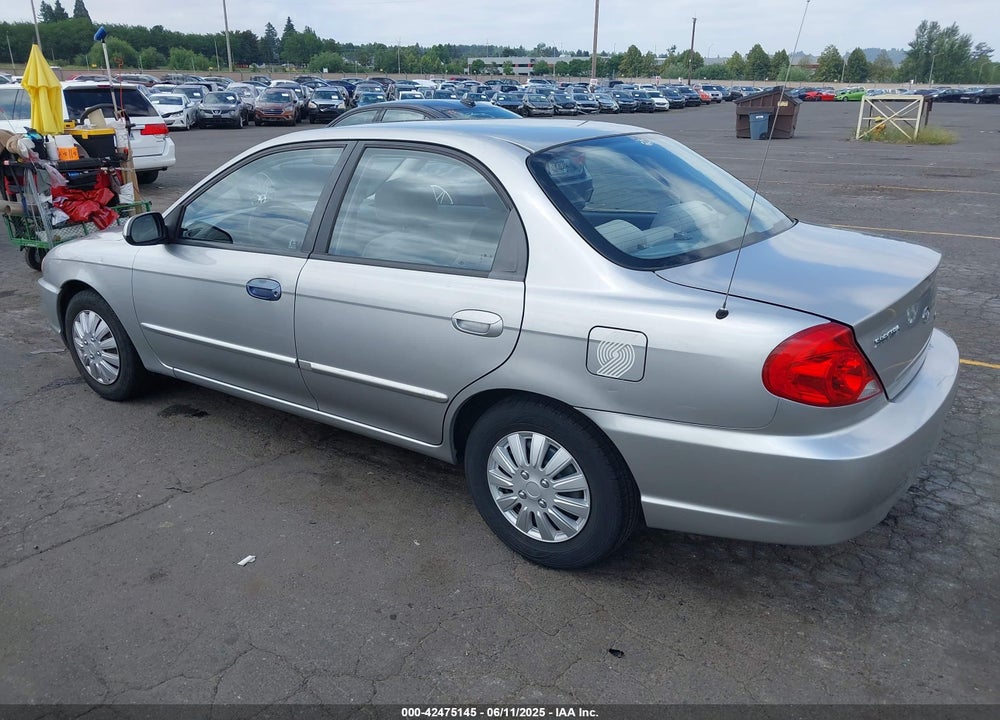 2003 KIA SPECTRA LS VIN: KNAFB121435216518