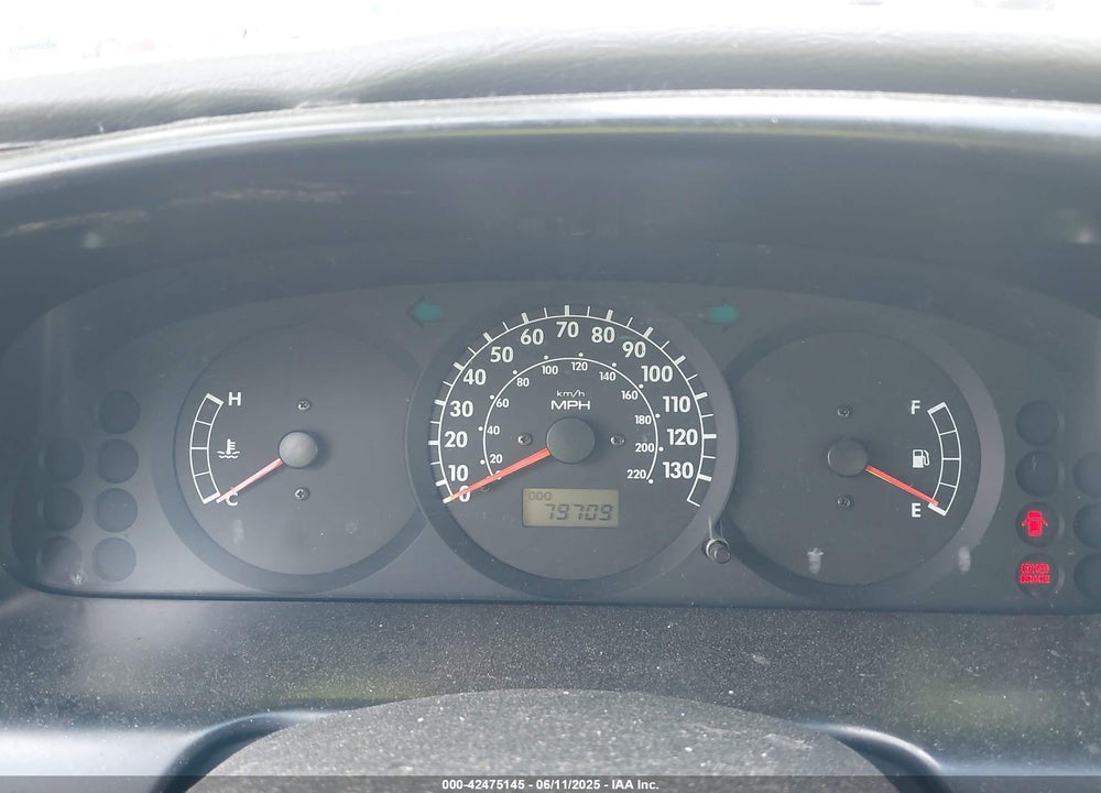 2003 KIA SPECTRA LS VIN: KNAFB121435216518
