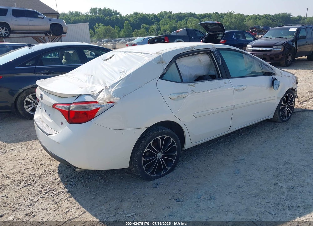 2016 TOYOTA COROLLA VIN: 2T1BURHE7GC500593