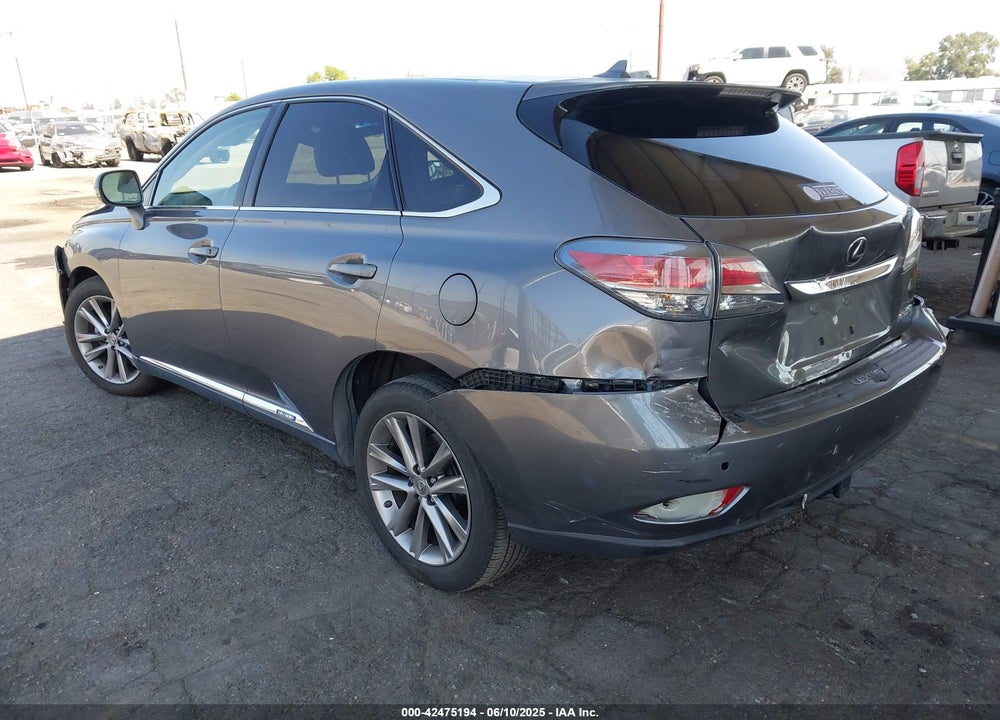 2013 LEXUS RX 450H VIN: JTJZB1BA5D2412225