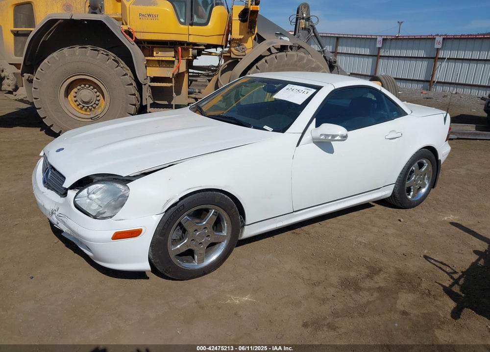 2001 MERCEDES-BENZ SLK 320 VIN: WDBKK65F11F230551